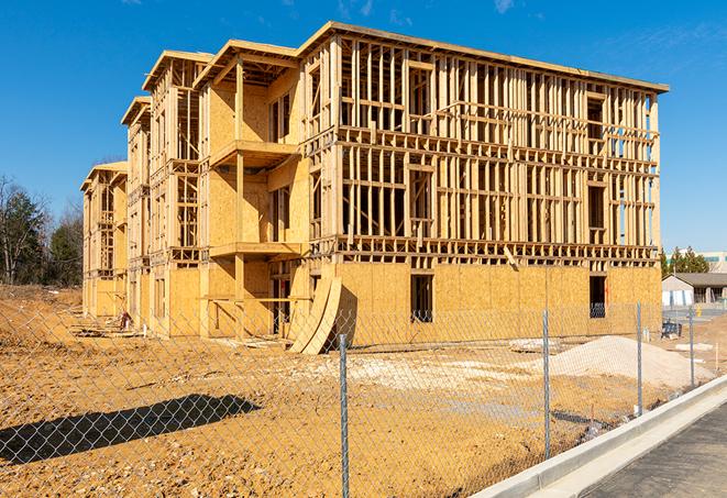 a long-lasting temporary fence helping to keep construction zones safe in Blanchard, LA